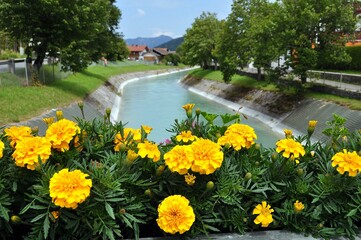 Unterwegs zum Isarstausee bei Krün