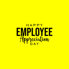 Employee Appreciation Day Holiday Concept Vector
