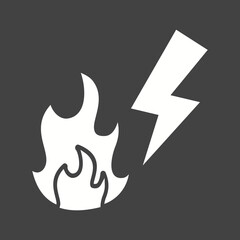 Firefighting illustration.