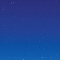 Obraz premium Blue galaxy space background