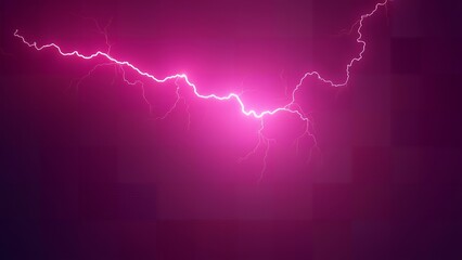 Magenta Energy: Lightning Bolt Background