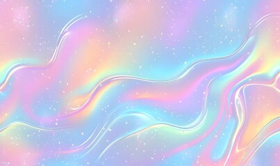 Pastel rainbow holographic marble texture, galaxy background, website design