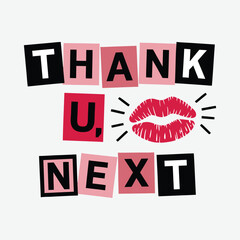 thank u next T-Shirt Design, Cherry Valentine design © CreativeTShirt