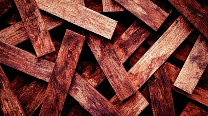 Rustic Wooden Planks Background Ideal for Textures and Designs