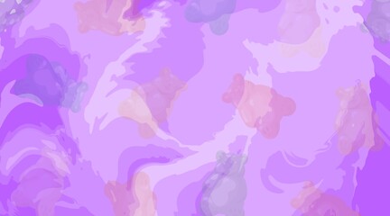 Fototapeta premium Abstract Purple Watercolor Wash with Soft Pastel Hues