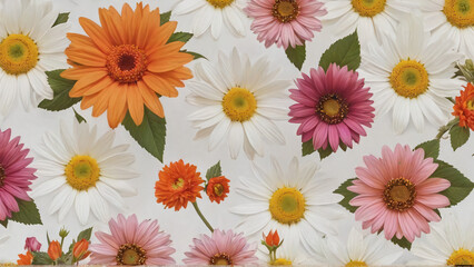Obraz premium flowers background