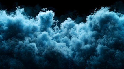 Dark Blue Cloudscape Texture