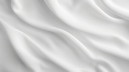 Obraz premium Soft and Smooth White Fabric Texture Background for Elegant and Modern Design Projects or Text Overlay Applications