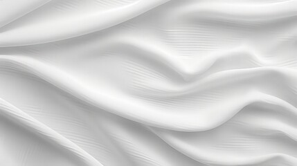 Obraz premium Soft White Fabric Background with Elegant Texture Perfect for Stylish Designs and Elegant Presentations or Creative Projects