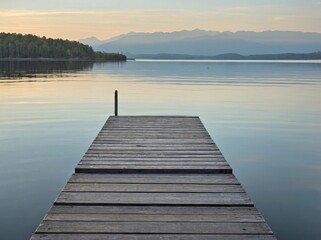 An Image of Wooden Dock