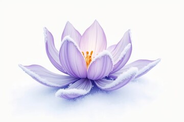watercolor vector drawing of flowers