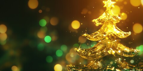 Gold Christmas Tree