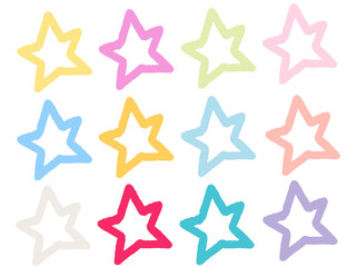 Obraz premium Seamless Pattern With Stars