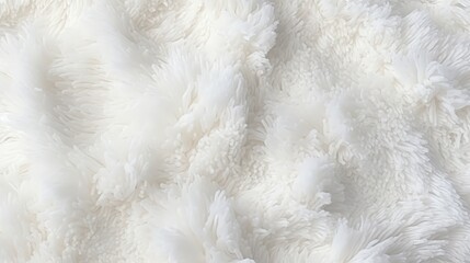 Obraz premium Soft White Wool Texture Background Featuring Delicate Fuzzy Fibers Perfect for Cozy and Inviting Designs in Textiles, Fashion, or Home Decor