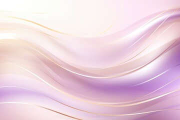 Fototapeta premium Pastel purple and ivory wave with wide upper wave