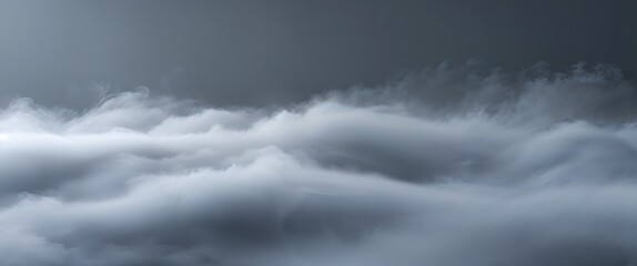 Obraz premium Gray misty smooth background