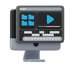 Content Creator equipment 3D Illustrations