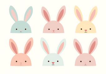 colorful easter rabbit ear hats various colors spring feel available single