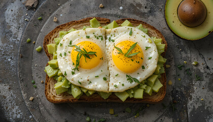 Avocado Egg Toast