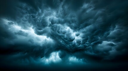 Obraz premium Dark Storm Cloudscape