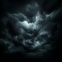 Naklejka premium Dark Storm Cloudscape