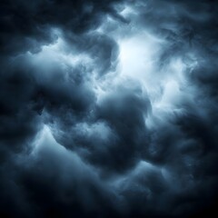 Obraz premium Dark Storm Cloudscape Dramatic Sky