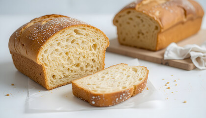 A loaf of sourdough bread