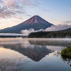 mount fuji in japan