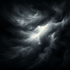 Fototapeta premium Dark Swirling Abstract Cloudscape