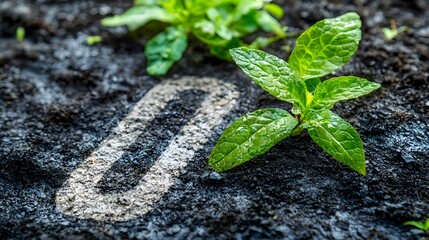 Naklejka premium Professional Pointing at a Virtual Transition Timeline from 2024 to 2025 Reflecting Technology and Innovation Concepts