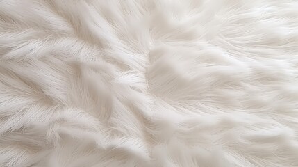 Obraz premium Luxurious Soft White Carpet Fabric Texture Ideal for Interior Design, Home Decor, or Photography Backgrounds with a Cozy and Elegant Feel