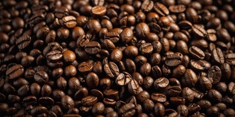 Fototapeta premium Natural Coffee Beans Straight from the Source
