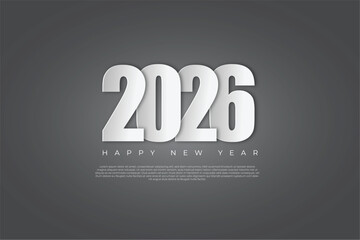 happy new year 2026 celebration background