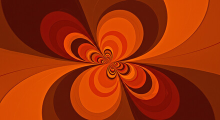 Soul music inspired psychedelic swirls background-illustration,a tribute to the 60s and 70s soul music era
