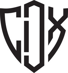 Fototapeta premium CDX Shield Logo.eps