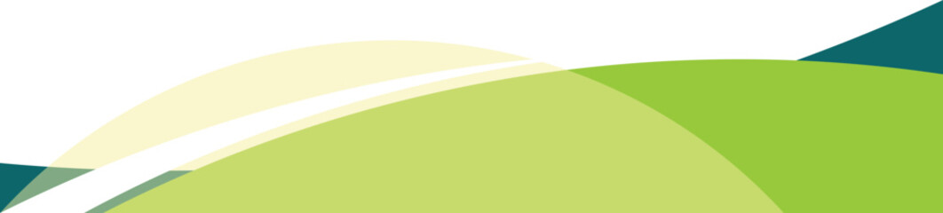 Obraz premium Curve Transparent Footer