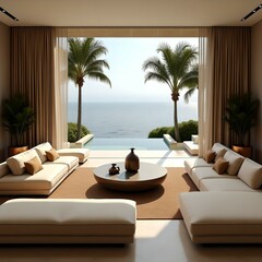 Fototapeta premium Stylish meeting rooms and lounges