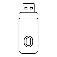 USB flash drive icon