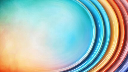 Vibrant Swirling Colors in Soft Abstract Background Design