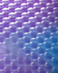 Light purple blending into soft blue bubble wrap gradient texture background