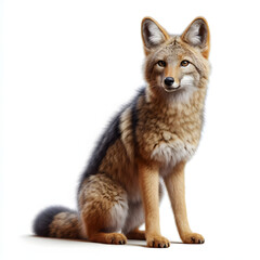 Fototapeta premium wolf isolated on white