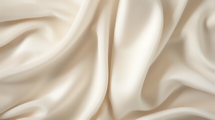 Soft Beige Faux Suede Textile with Luxurious Drapery and Elegant Texture Perfect for Home Décor or Fashion Design