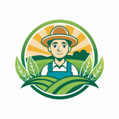 farmer in a field of corn