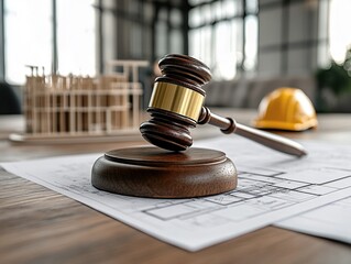 Construction Law: Gavel, Plans and Hardhats