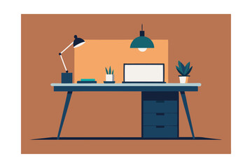 illustration of a table