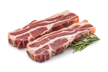 Bold Statement: Condemns Crispy Bacon, Isolated on Pure White. Perfect for Graphic Design, Food Blogs, or Vegan Advocacy. High-resolution image, ideal for print and web  