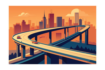 bridge over the river