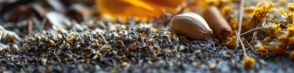 Close-up view of a bunch of sunflower seeds, perfect for food or botanical illustrations
