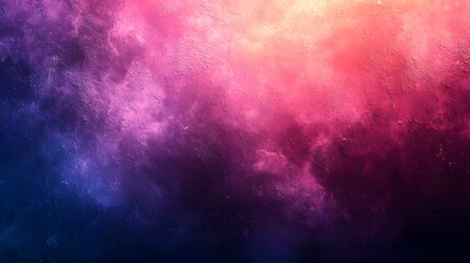 Naklejka premium Glowing Purple Galaxy with Sparkling Stars and Cosmic Dust, Abstract Space Background