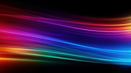Naklejka premium Colorful Rainbow Light Leak Background for Abstract Art, Photography, and Design Projects with Vibrant Gradient Effects
